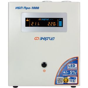 ИБП Pro-1000 12V Энергия/ UPS Pro-1000 12V Energy