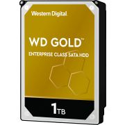 Жесткий диск/ HDD WD SATA3 1Tb Gold 7200 128mb 1 year warranty