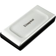 Твердотельный накопитель/ Kingston External SSD XS2000, 2000GB, Type-C, USB 3.2 Gen 2x2, R/W 2000/2000MB/s, IP55, 70x33x14mm, Silver (5 лет)