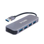 Концентратор/ DUB-1340 USB3.0 Hub, 4xUSB3.0 with Fast-Charging port