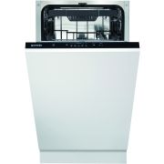 Встраиваемые посудомоечные машины GORENJE/ узкая, Класс энергопотребления: А++  11 стандартных комплектов посуды  Количество корзин: 3  Полный AquaStop  Габаритные размеры (шхвхг): 44.8 × 81.5 × 55 см